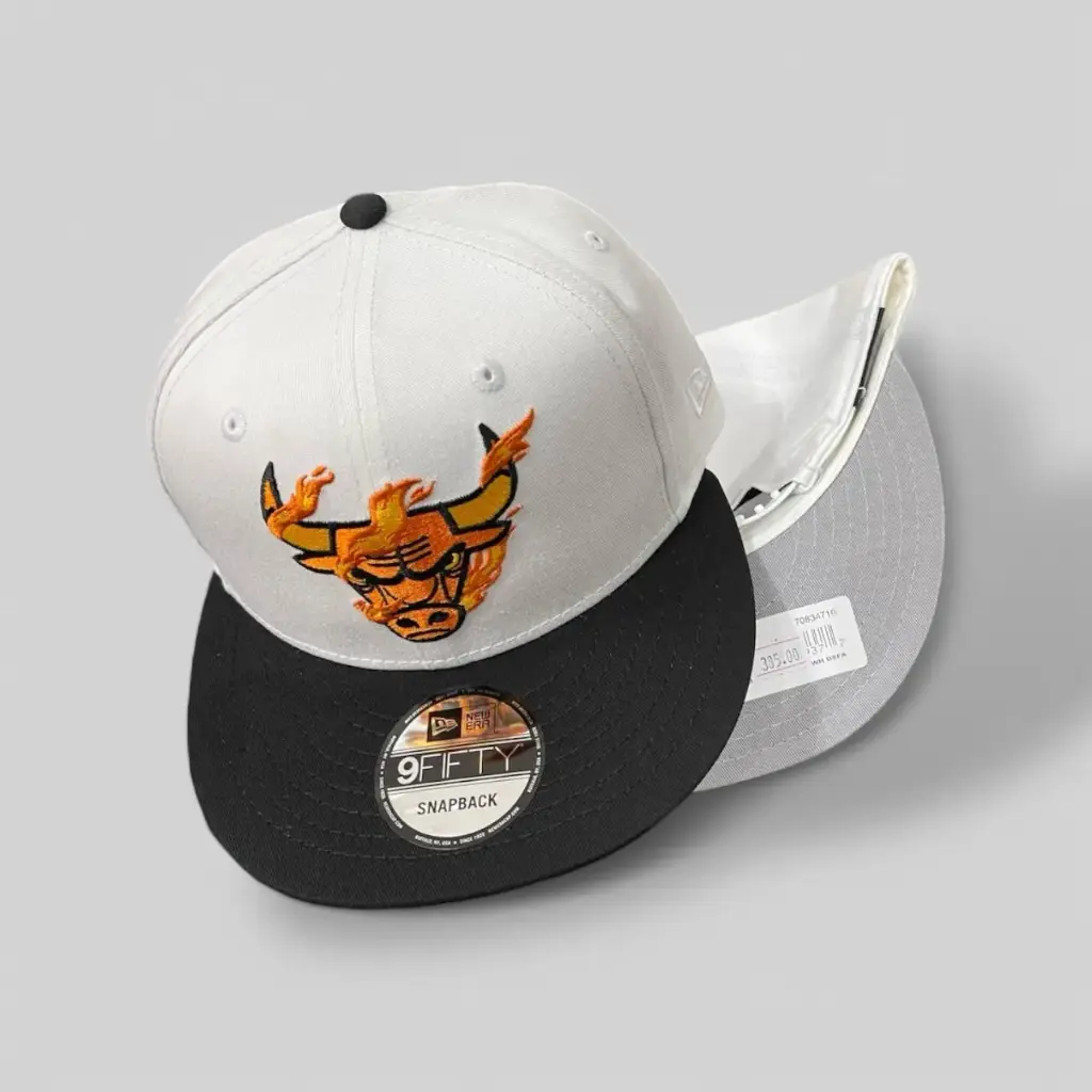9FIFTY CHICAGO BULLS FIRE WHITE