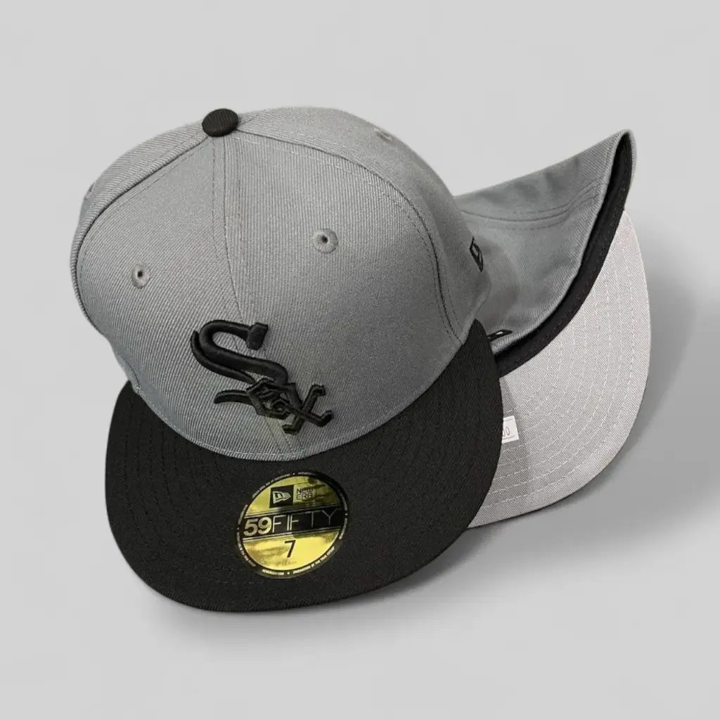 NEW ERA 7 CLASICA SOX NEGRO/GRIS
