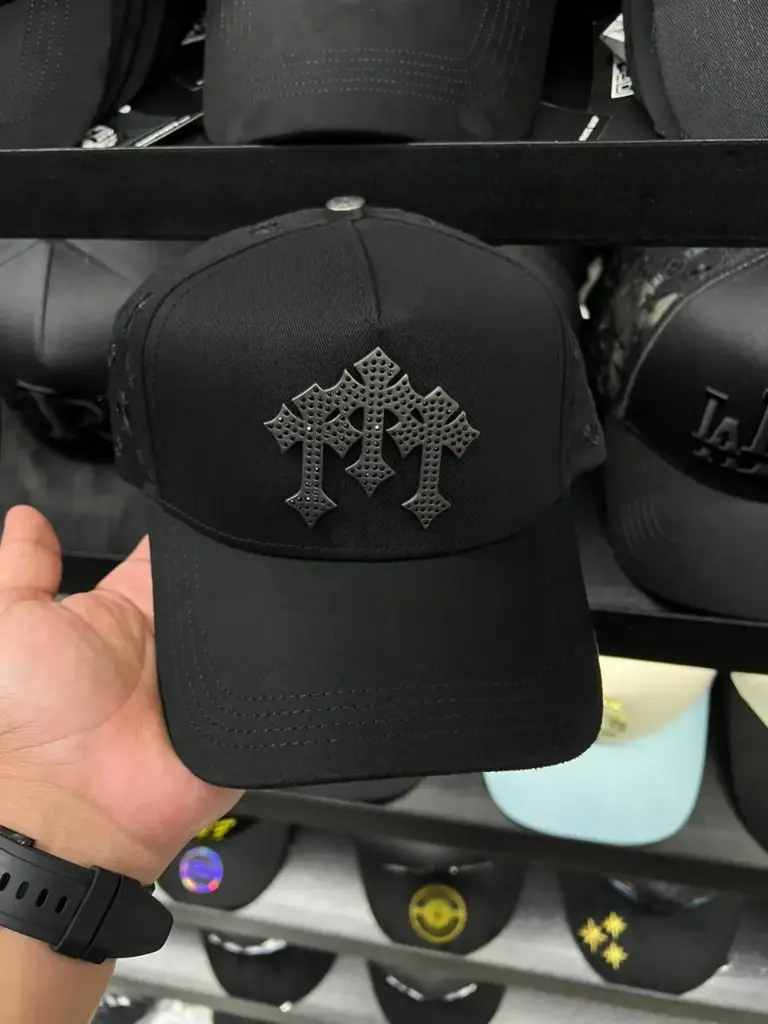 BARBAS HATS CHROM BLACK