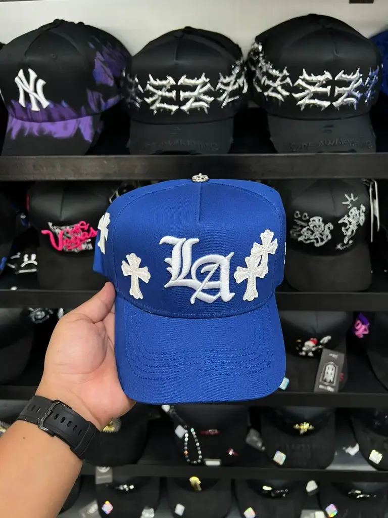31 HATS CHROM BLUE