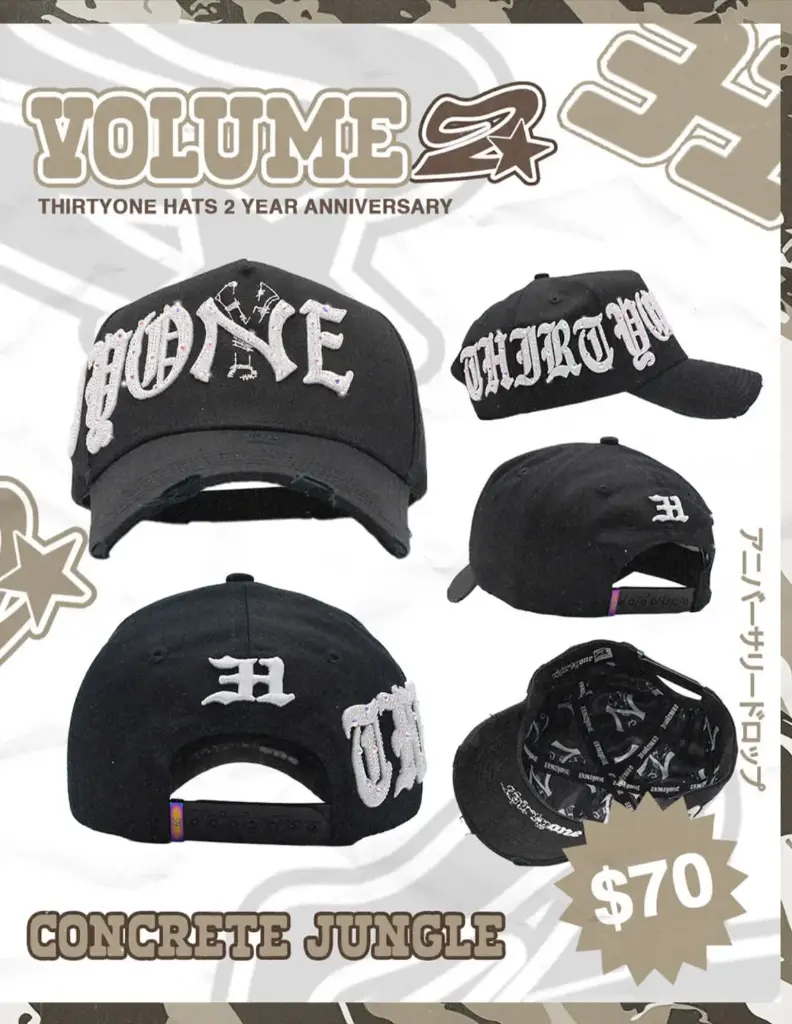 31 HATS VOL. CONCRET JUNGLE