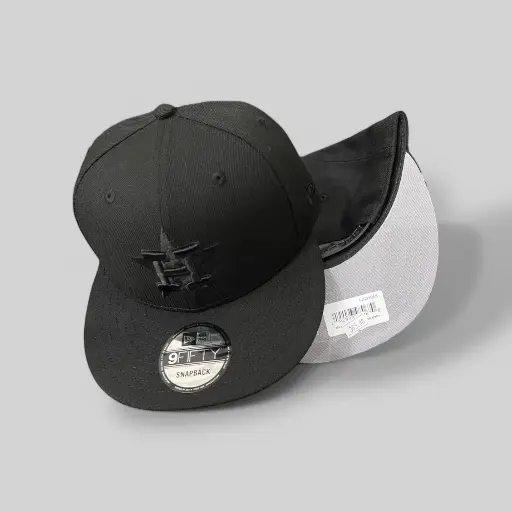 9FIFTY HOUSTON STAR TOTALBLACK