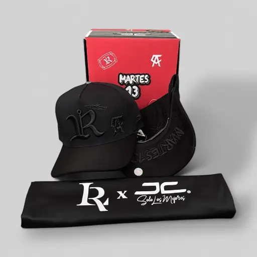 JC HATS LR BLACK