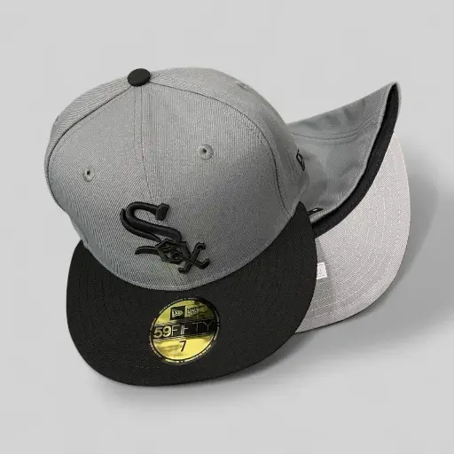 NEW ERA 7 CLASICA SOX NEGRO/GRIS